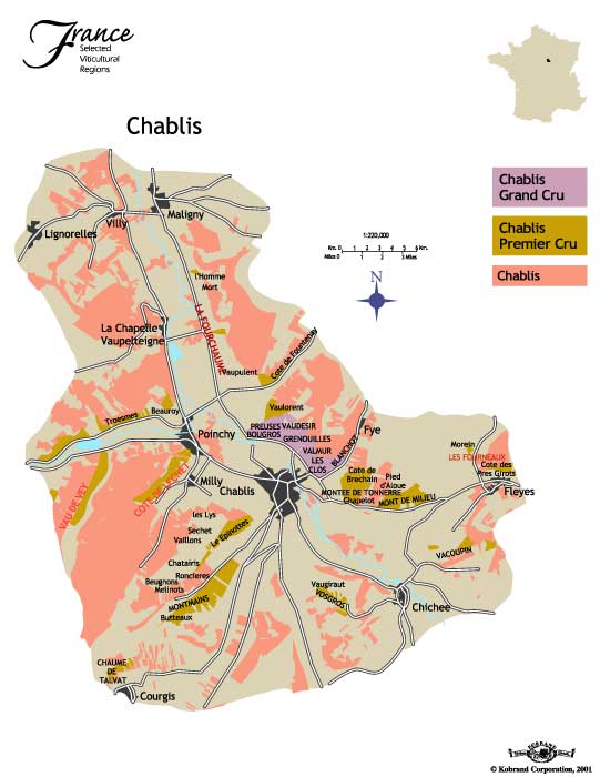 The Chablis region.